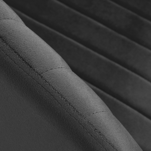 4Rico krzesło obrotowe QS-OF212G aksamit szare (148134)