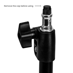 GLOW lampa pierścieniowa ring 18"" bsc ze statywem 45W (148022)