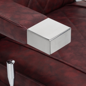 Hair System fotel barberski BM88066 bordowy  (150111)