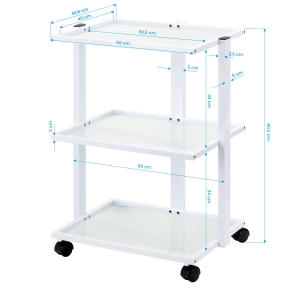 Stolik kosmetyczny GIOVANNI E40 (152033)