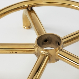 Taboret kosmetyczny 6001-G złoto - czarny 2 gat  (154522)