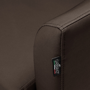 Gabbiano Fotel fryzjerski Davos brązowy (153422)