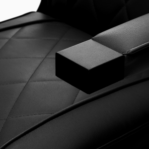 Hair System fotel barberski BM88066B czarny czarna rama  (154179)