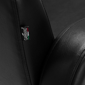 Gabbiano fotel fryzjerski Sewilla Czarny podstawa czarna (154165)