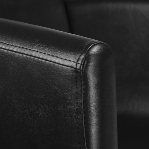 Gabbiano fotel fryzjerski Mataro Czarny czarna podstawa (154158)