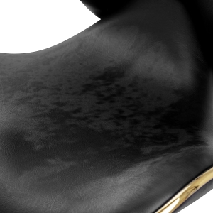 Gabbiano taboret kosmetyczny Q-4599G czarny V2 (155727)