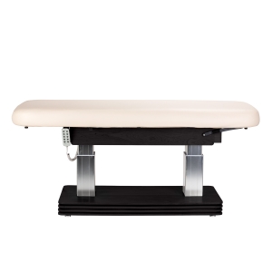 Leżanka SPA Sillon Comfort kremowa z czarną podstawą (154688)