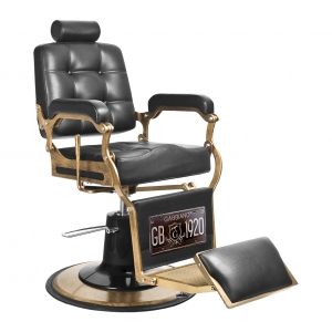 ACTIVESHOP Gabbiano fotel barberski Boss czarny