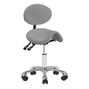 ACTIVESHOP Taboret kosmetyczny 1025 szary Giovanni