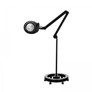 ACTIVESHOP Lampa lupa Elegante 6025 60 led smd 5d black ze statywem