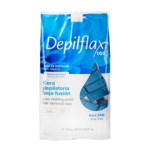 ACTIVESHOP DEPILFLAX WOSK TWARDY BEZPASKOWY DO DEPILACJI 1KG AZULEN 
