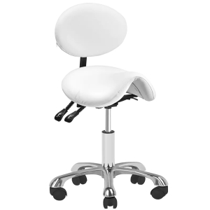 ACTIVESHOP Taboret kosmetyczny 1025 biały Giovanni