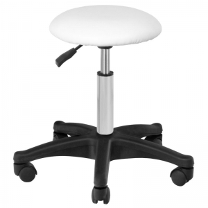 ACTIVESHOP Taboret kosmetyczny AM-312 biały