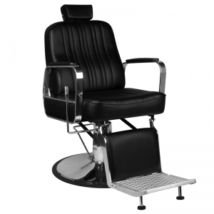 ACTIVESHOP Gabbiano fotel barberski Patrizio czarny