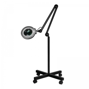 ACTIVESHOP Lampa lupa S4 + statyw czarna 