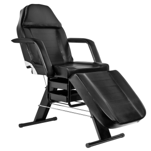 ACTIVESHOP Fotel kosmetyczny Basic 202 z kuwetami czarny 