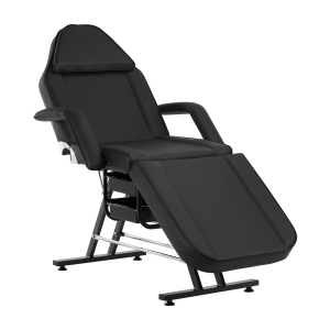 ACTIVESHOP Fotel kosmetyczny Sillon z kuwetami czarny 
