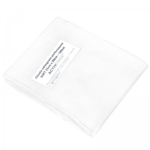 Jednorazowe chusty zabiegowe perforowane 100 szt. 15 x 20 cm białe (112440)