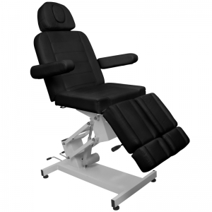 Fotel kosmetyczny elektr. Azzurro 706 pedi 1 siln. czarny (112468)