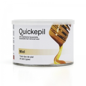 Quickepil wosk do depilacji puszka miodowy 400 ml  (115417)
