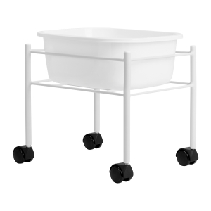 Brodzik do pedicure biały prosty (104917)