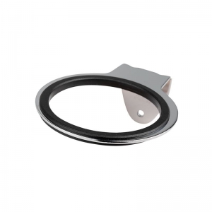 Uchwyt naścienny na suszarkę do włosów Q96 chrom (129184)