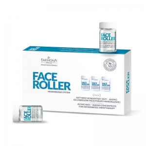Farmona face roller aktywny koncentrat anti-ageing do zabiegów mezoterapii mikroigłowej 5 x 5 ml (133561)