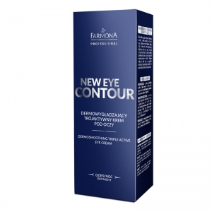 Farmona new eye contour dermowygładzający trójaktywny krem pod oczy 30 ml (133585)