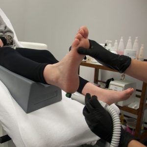 ACTIVESHOP Podnóżek do pedicure Activ Podo szary