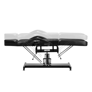 ACTIVESHOP Fotel kosmetyczny hyd. Basic 210 czarny