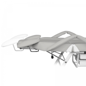 Fotel zabiegowy do rzęs Ivette szary (133144)