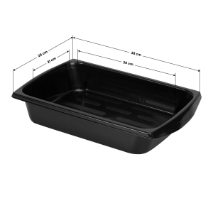 Gabbiano pomocnik fryzjerski X11-9 czarny grafika (142964)