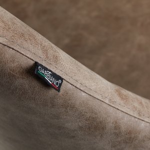 Gabbiano fotel fryzjerski Morena modern old brązowy  (148052)