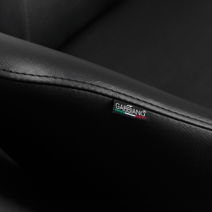 Gabbiano fotel fryzjerski Morena modern czarny  (148053)