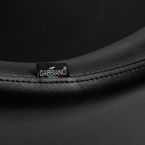 Gabbiano fotel fryzjerski Marbella złoto czarny (148060)