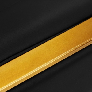 Gabbiano fotel fryzjerski Acri złoto - czarny  (147319)