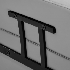 Gabbiano fotel fryzjerski Porto czarno Szary (148043)