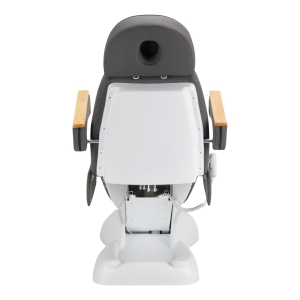 Fotel kosmetyczny elektryczny SILLON Lux 273b 3sil. 2 gat. szary (154386)