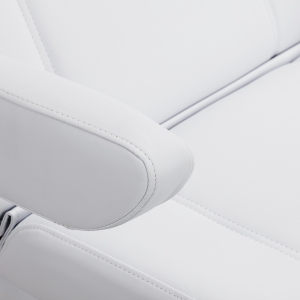 Fotel kosmetyczny Azzurro Lux V1 3m biały