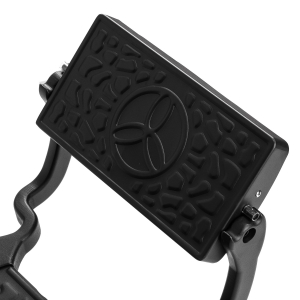 Gabbiano Fotel barberski Niccolo grafitowy bezguzikowy (153416)