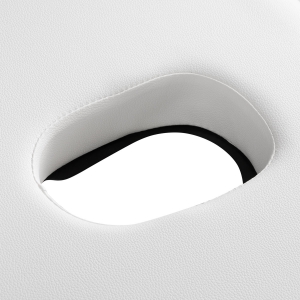 Stół składany do masażu drewniany Balance 2 segmentowy white (155272)