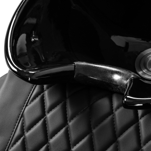 Gabbiano Myjnia fryzjerska Sylvia z elektrycznym podnóżkiem i masażem czarna (153418)