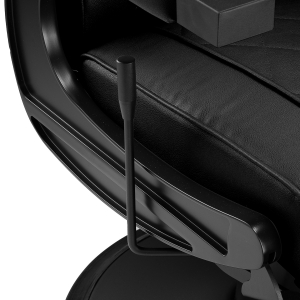 Hair System fotel barberski BM88066B czarny czarna rama  (154179)