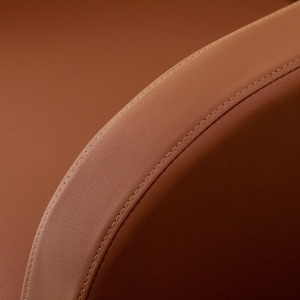 Gabbiano fotel fryzjerski Elda Brązowy czarna podstawa  (154197)