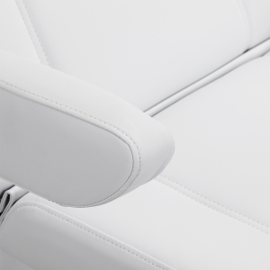 Fotel kosmetyczny elektr. Azzurro Lux 3m biały z podgrzewaniem  (154877)