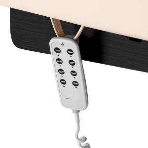 Leżanka SPA Sillon Siesta kremowa z czarną podstawą (154683)