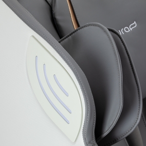 Fotel masujący Sakura Maximus 809 3D biało szary  (154186)