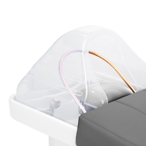 Myjnia fryzjerska z leżanką Head Spa Gabbiano 017 szara (155905)