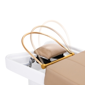 Myjnia fryzjerska z leżanką Head Spa Gabbiano 017 beżowa (155903)