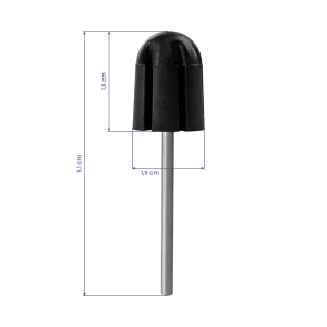 Zestaw pedicure 5 filtrów do frezarki EXO, nośnik gumowy 13mm, kapturki EXO Med Cap (155852)